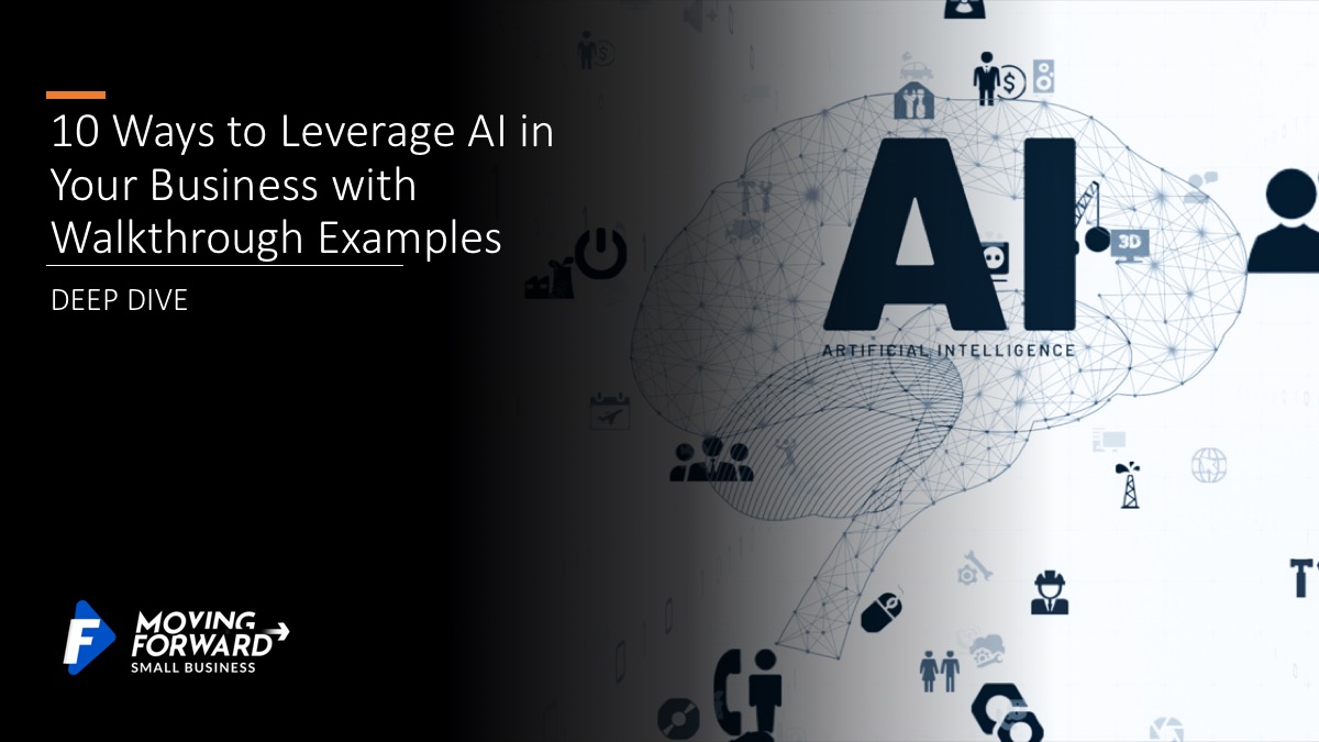 10 Ways to Leverage AI in Your Business with Walkthrough Examples