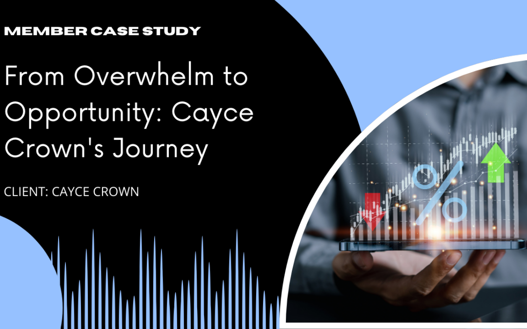 Case Study – From Overwhelm to Opportunity: Cayce Crown’s Journey