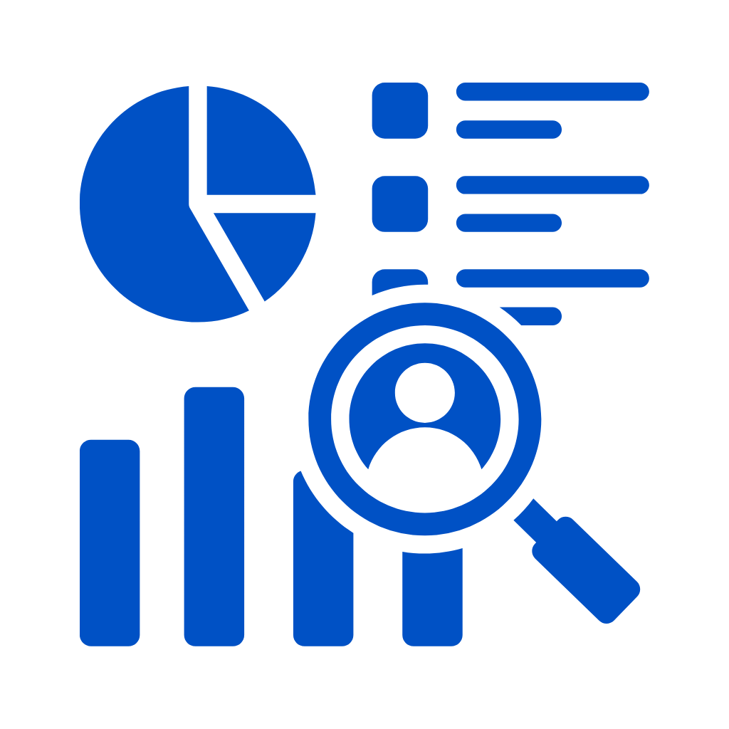Marketing Analysis Icon Marketing Analysis Icon